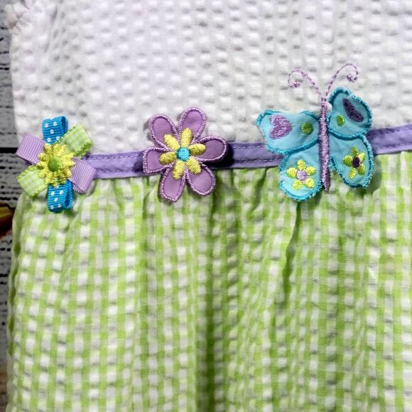 Youngland Seersucker Dress Size 4T - Picture 5 of 10